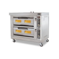 Double Deck Gas Oven With Stea... Double Deck Gas Oven With Stea...