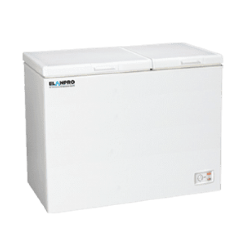 Hard Top Combi Chest Freezer Double Door 287 Ltrs Imported Elanpro