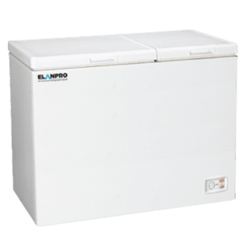 Hard Top Combi Chest Freezer Double Door 361 Ltrs Imported Elanpro