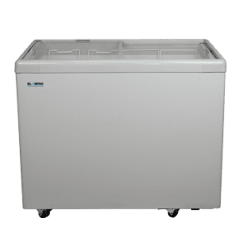 Flat Glass Chest Freezer 285 Ltrs Imported Elanpro