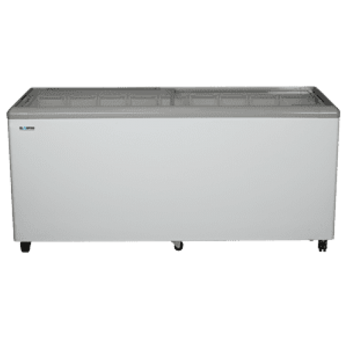 Flat Glass Chest Freezer 566 Ltrs Imported Elanpro