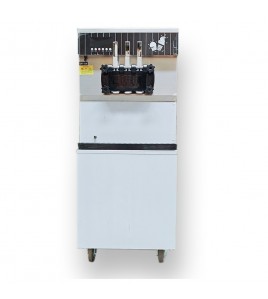Softy Ice Cream Machine Double Compressor Floor Standing Premium