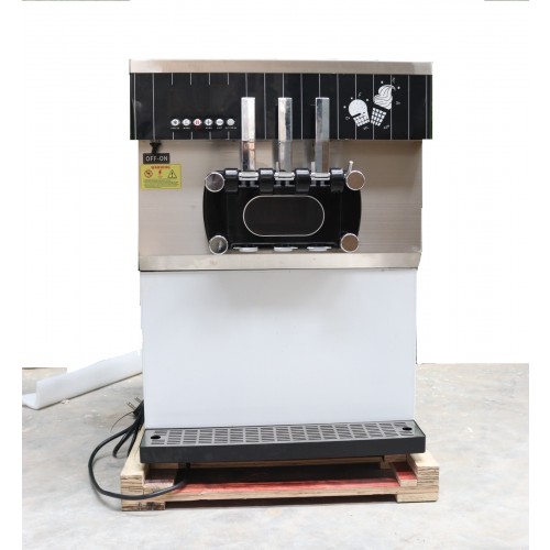 Softy Ice Cream Machine Double Compressor Table Top Premium