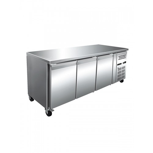 3 Door Undercounter Freezer with SS 304 inside