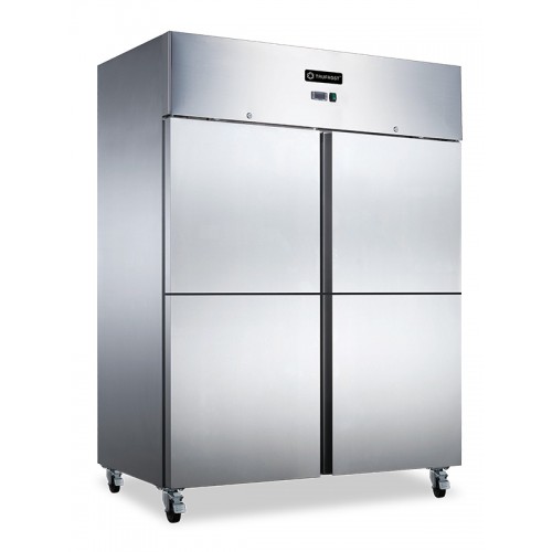 4 Door Reach In Refrigerator 1340 Ltrs with SS 304 inside