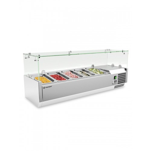 Countertop Refrigerated Display 5 x GN 1/4 pans