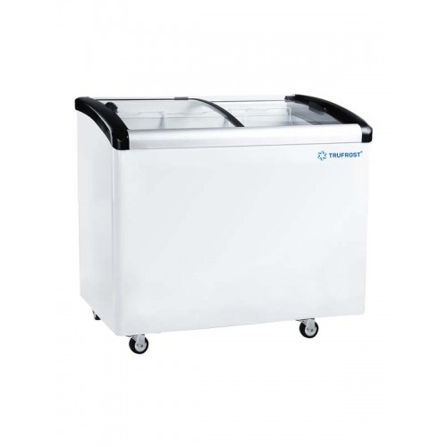 Glass Top Chest Freezer 290 Ltrs