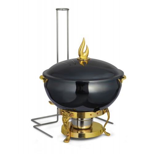 Lift Top Chafing Dishes With Wrought Iron Stand CKA-675