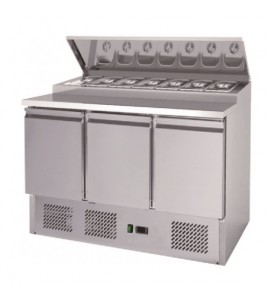 Pizza Preparation Counter 392Ltr 201 SS Pizza Preparation Counter 392Ltr 201 SS