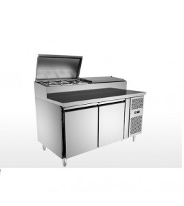 Pizza Preparation Counter 390Ltr 304 SS Pizza Preparation Counter 390Ltr 304 SS