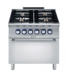 Commercial Gas Range Four Burner With Oven Electrolux