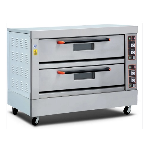 Electric Pizza Oven 2 Deck 6 Tray
