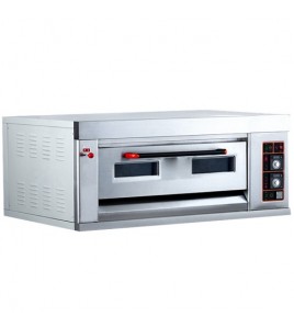 Commercial Gas Pizza Oven 1 Deck 6 Tray