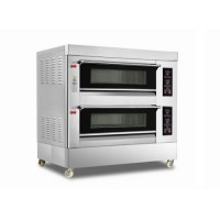 Commercial Gas Pizza Oven 2 De... Commercial Gas Pizza Oven 2 De...