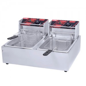 Deep fryer 1 tank 2 baskets 12...