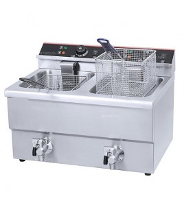Deep Fryer 2 tank 24Ltr Electric