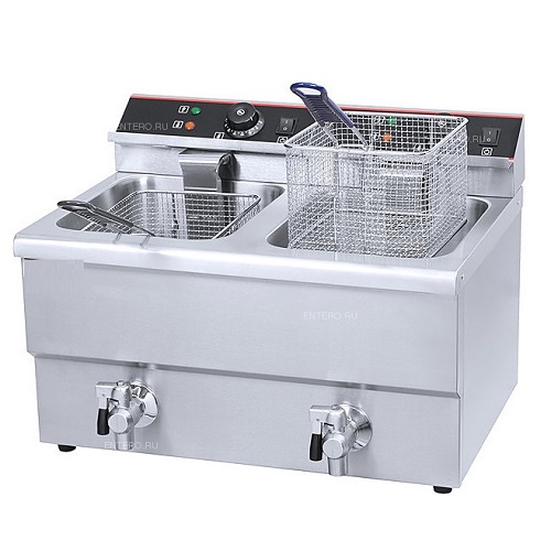 Deep Fryer 2 tank 24Ltr Electric