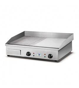 Griddle Plate 4.4kw Electric Half Grooved Griddle Plate 4.4kw Electric Half Grooved
