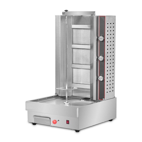 Shawarma Machine 3 Burner Gas Table Top