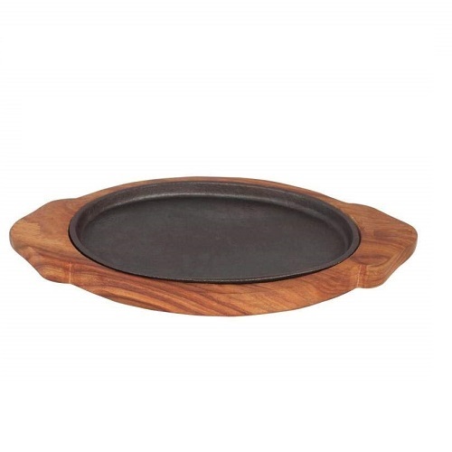 Sizzler Plate Oval 10"