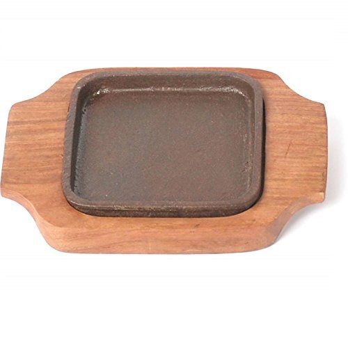 Sizzler Plate Square 5"x5"