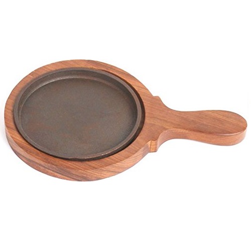 Sizzler Plate Round With Handle 5"