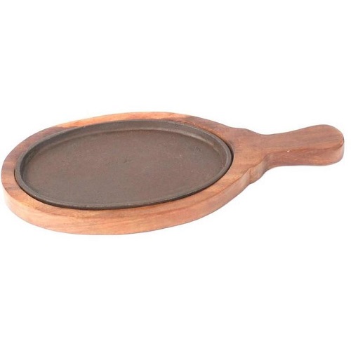 Sizzler Plate Oval With Handle