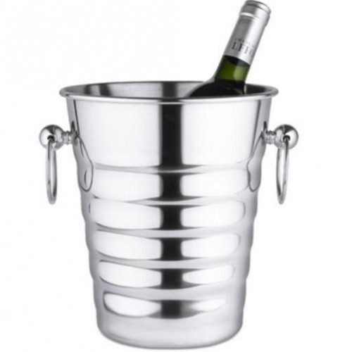 Champagne Bucket Round Liner Stainless Steel 2 Ltr