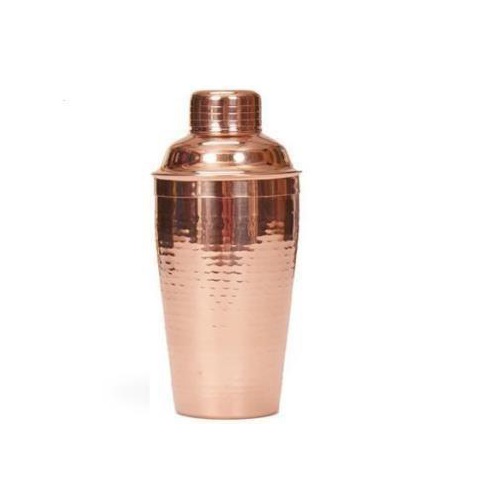 Cocktail Shaker Copper Hammered 500ml