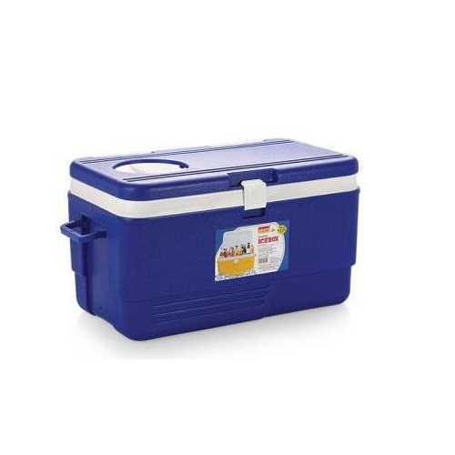 Insulated Ice Box 60 Ltr Blue With Vent Lid