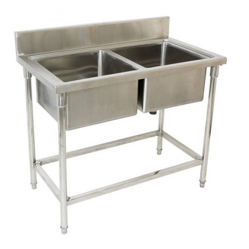 Commercial Sink Stainless Steel Double