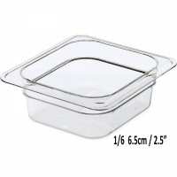 Polycarbonatel Gn Pan 1/6 2.5”... Polycarbonatel Gn Pan 1/6 2.5”...