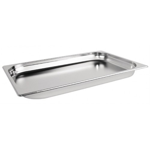 Stainless Steel Gn Pan 1/1 1.5” Depth