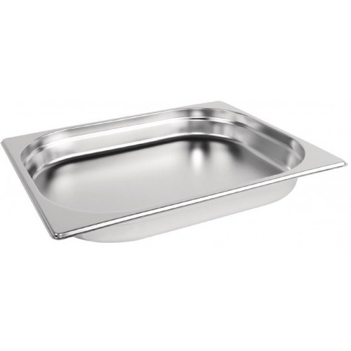 Stainless Steel Gn Pan 1/2 1.5” Depth