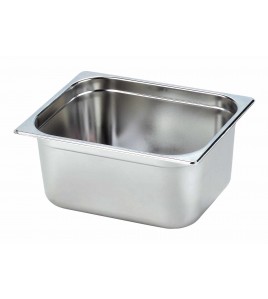 Stainless Steel Gn Pan 1/2 6” Depth