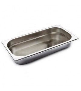 Stainless Steel Gn Pan 1/3 0.8” Depth Stainless Steel Gn Pan 1/3 0.8” Depth