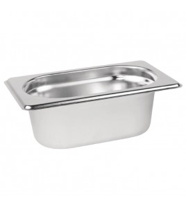 Stainless Steel Gn Pan 1/9 2.5” Depth Stainless Steel Gn Pan 1/9 2.5” Depth