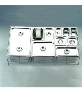 Gn Pan Lid Stainless Steel 2/4