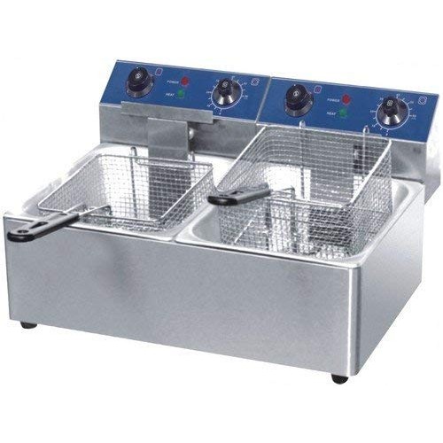 Deep Fryer 16ltr Electric Double Tank Indulge