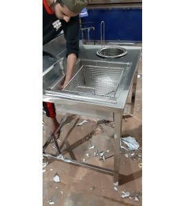 Chicken Breading Table