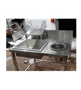 Chicken Breading Table