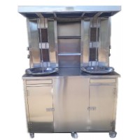 Shawarma Machine Doube Rod 4 B...